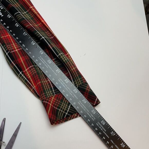 J Jill plaid button down shirt green yellow red S - Picture 10 of 10